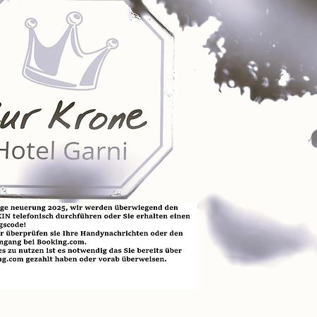 Hotel Garni Und Apartments Zur Krone Гільпольтштайн Екстер'єр фото